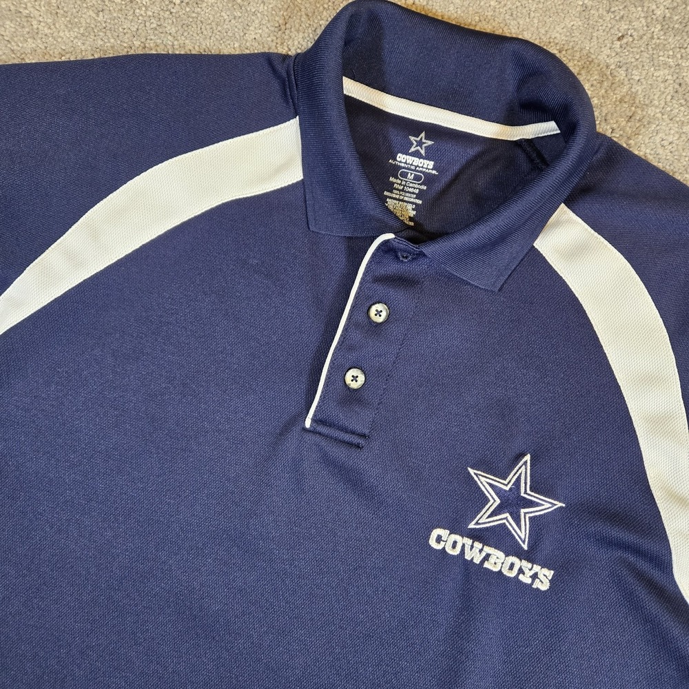 Dallas Cowboys Men's Medium‎ Polo Golf Shirt
